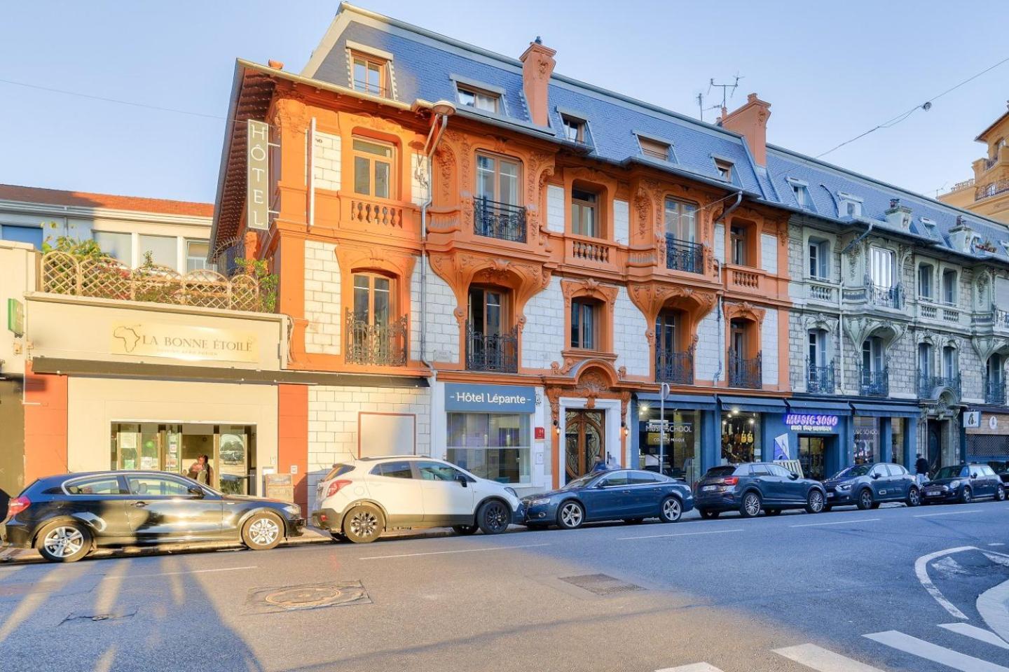 Hotel Lepante Ницца Экстерьер фото